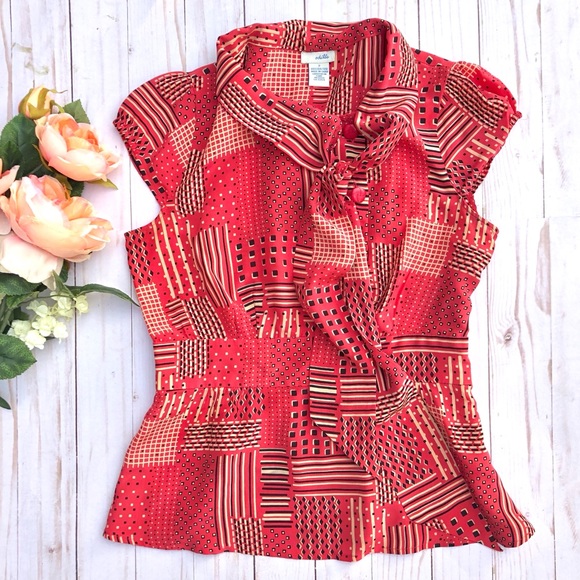 Anthropologie Tops - EUC Anthropologie Odille Silk Peplum Blouse 2